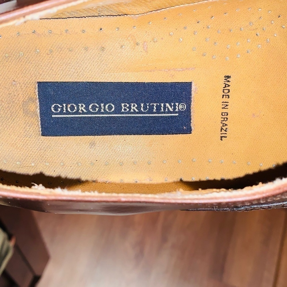 Giorgio Brutini Cap Toe Leather Oxfords. - Picture 7 of 15